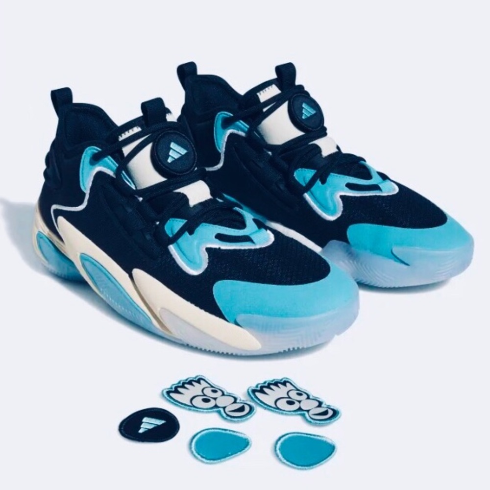 Adidas BYW Select “Black Preloved & Blue” Mens Basketball Athletic Shoes Sz 14.5